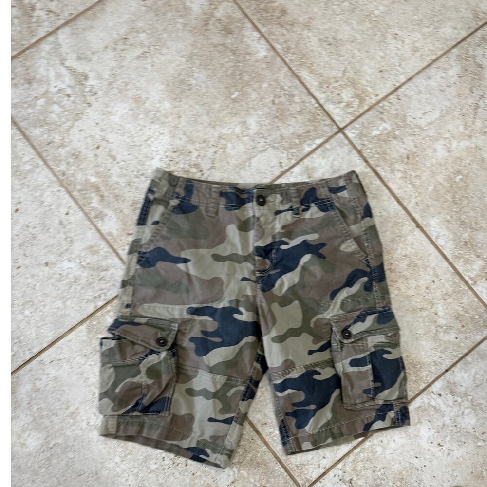 Aeropostale Men's Camo Cargo Shorts Size 29